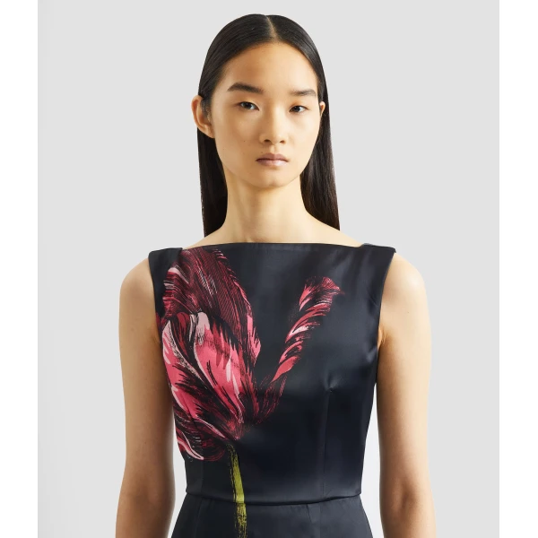 Erdem Floral Print Duchess Gown - Dresses - British Romantic Luxury at Coveti