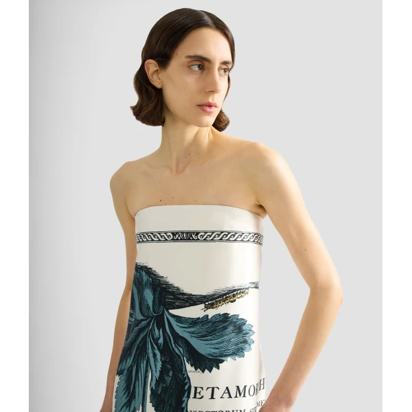 Erdem Floral Print Duchess Sleeveless Midi Dress - Dresses - British Romantic Luxury at Coveti