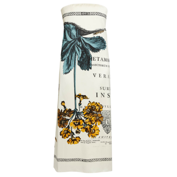 Erdem Floral Print Duchess Sleeveless Midi Dress - Dresses - British Romantic Luxury at Coveti