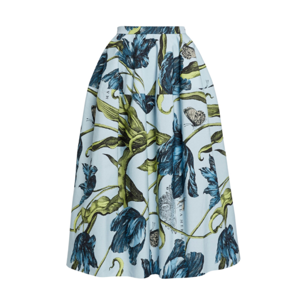 Erdem Floral Print Full Midi Skirt - Skirts - British Romantic Luxury at Coveti