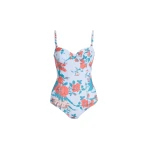 Erdem Floral Print One Piece Swimsuit - Beachwear - British Romantic Luxury at Coveti
