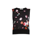 Erdem-Floral-Print-Panel-Sleeveless-Jumper-coveti33749_nobg Erdem Floral Print Panel Sleeveless Jumper - Knitwear - British Romantic Luxury at Coveti