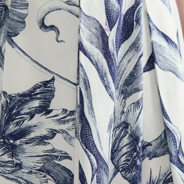 Erdem Floral Print Pleated Midi Skirt - Skirts - British Romantic Luxury at Coveti