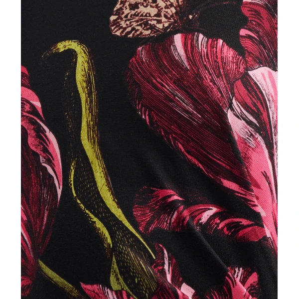 Erdem Floral Print Ponte Jersey Long Sleeve Midi Dress - Dresses - British Romantic Luxury at Coveti
