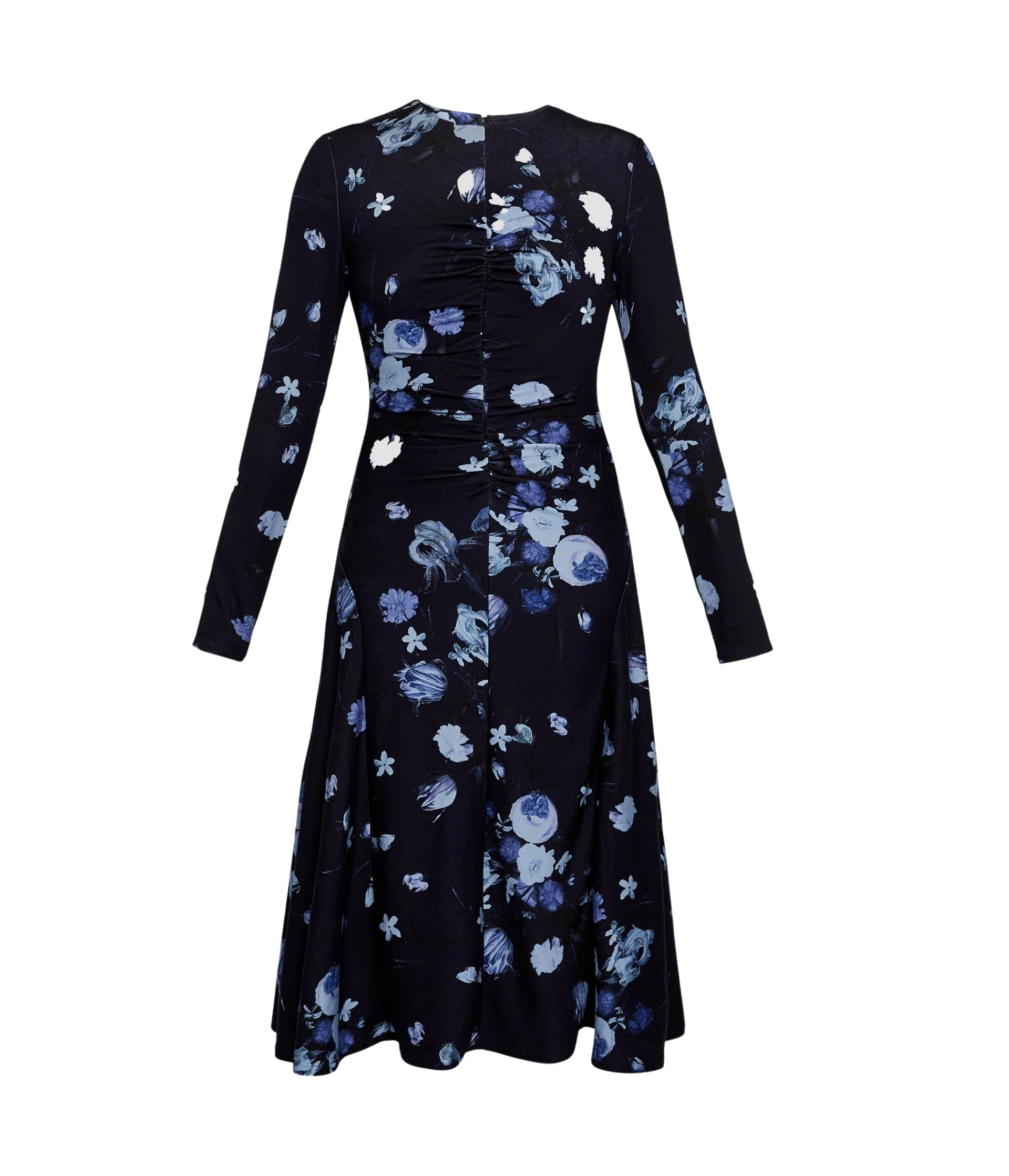 Erdem-Floral-Print-Ponte-Jersey-Long-Sleeve-Midi-Dress-coveti22146_nobg Erdem Floral Print Ponte Jersey Long Sleeve Midi Dress - Dresses - British Romantic Luxury at Coveti