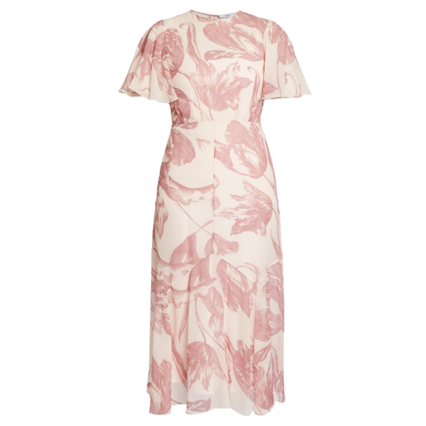 Erdem Floral Print Silk Voile Midi Dress - Dresses - British Romantic Luxury at Coveti