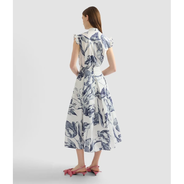 Erdem Floral Print Sleeveless Top - Tops - British Romantic Luxury at Coveti