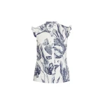 Erdem Floral Print Sleeveless Top - Tops - British Romantic Luxury at Coveti