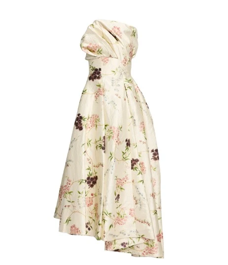 Erdem-Floral-Print-Textured-Satin-Cloud-Midi-Dress-coveti88469_nobg Erdem Floral Print Textured Satin Cloud Midi Dress - Dresses - British Romantic Luxury at Coveti