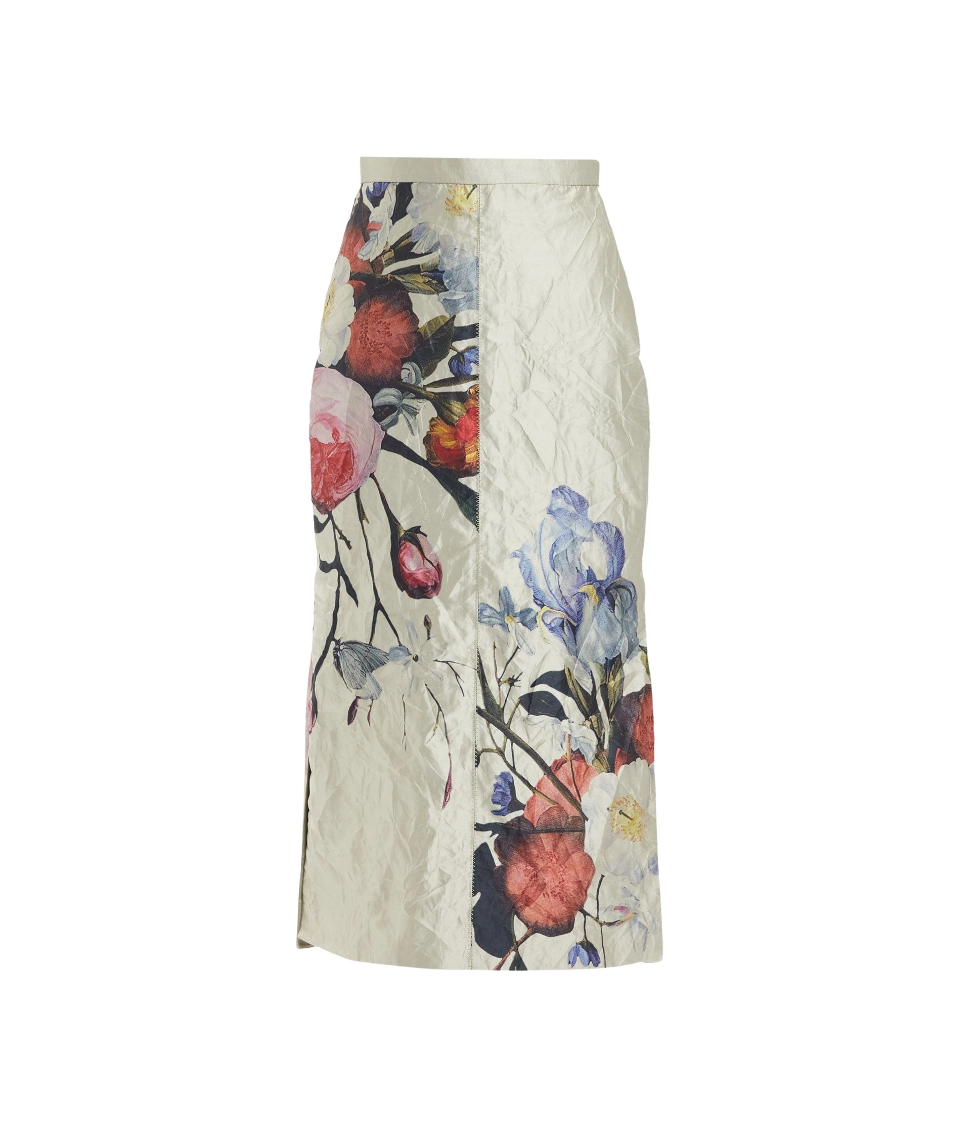 Erdem-Floral-Print-Textured-Satin-Pencil-Midi-Skirt-coveti84538_nobg Erdem Floral Print Textured Satin Pencil Midi Skirt - Skirts - British Romantic Luxury at Coveti