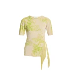 Erdem French Fray Short Sleeve Knit Top - Knitwear - British Romantic Luxury at Coveti