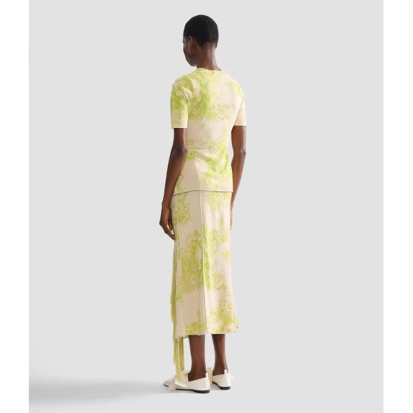 Erdem French Fray Short Sleeve Knit Top - Knitwear - British Romantic Luxury at Coveti