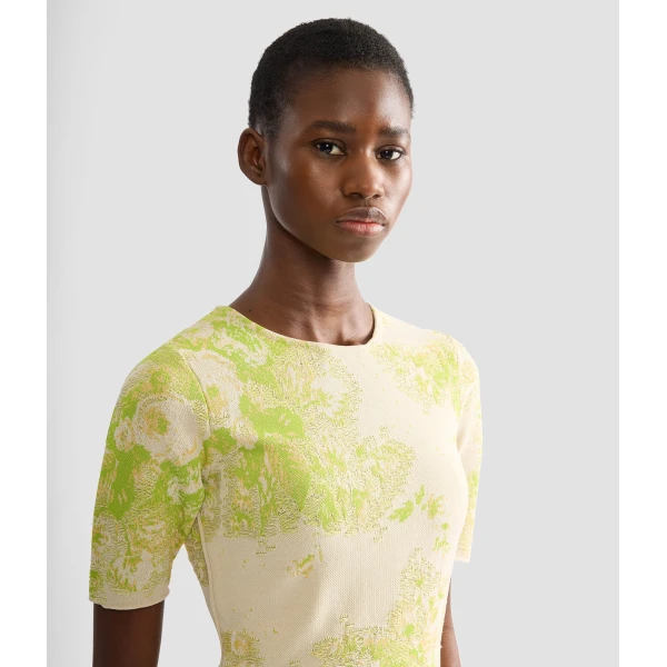 Erdem French Fray Short Sleeve Knit Top - Knitwear - British Romantic Luxury at Coveti