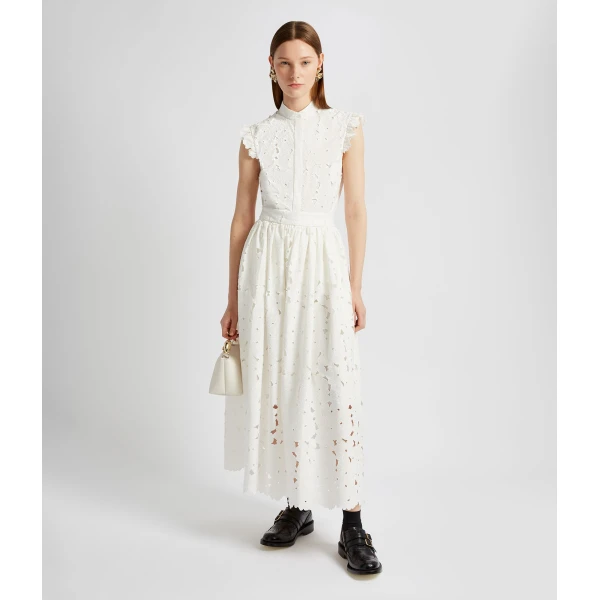 Erdem Gathered Midi Skirt - Skirts - British Romantic Luxury at Coveti