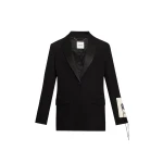 Erdem Grain De Poudre Single Breasted Blazer - Jackets - British Romantic Luxury at Coveti