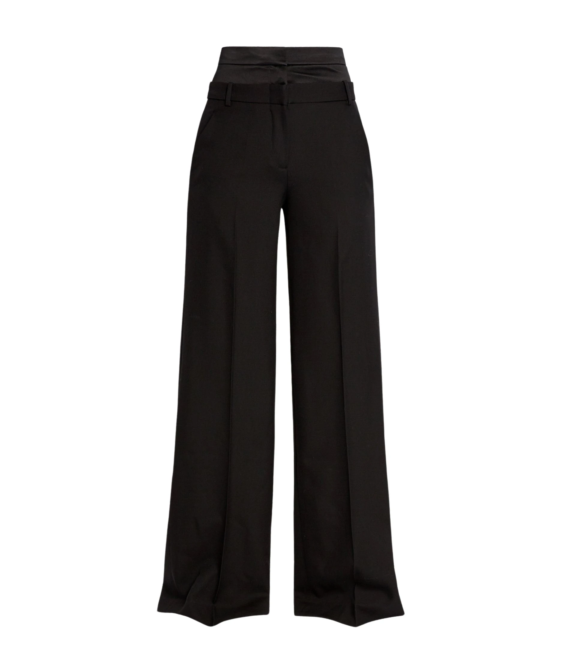 Erdem Grain De Poudre Wide Leg Trouser - Pants - British Romantic Luxury at Coveti