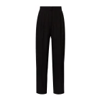 Erdem Grain De Poudre Wide Leg Trouser - Pants - British Romantic Luxury at Coveti