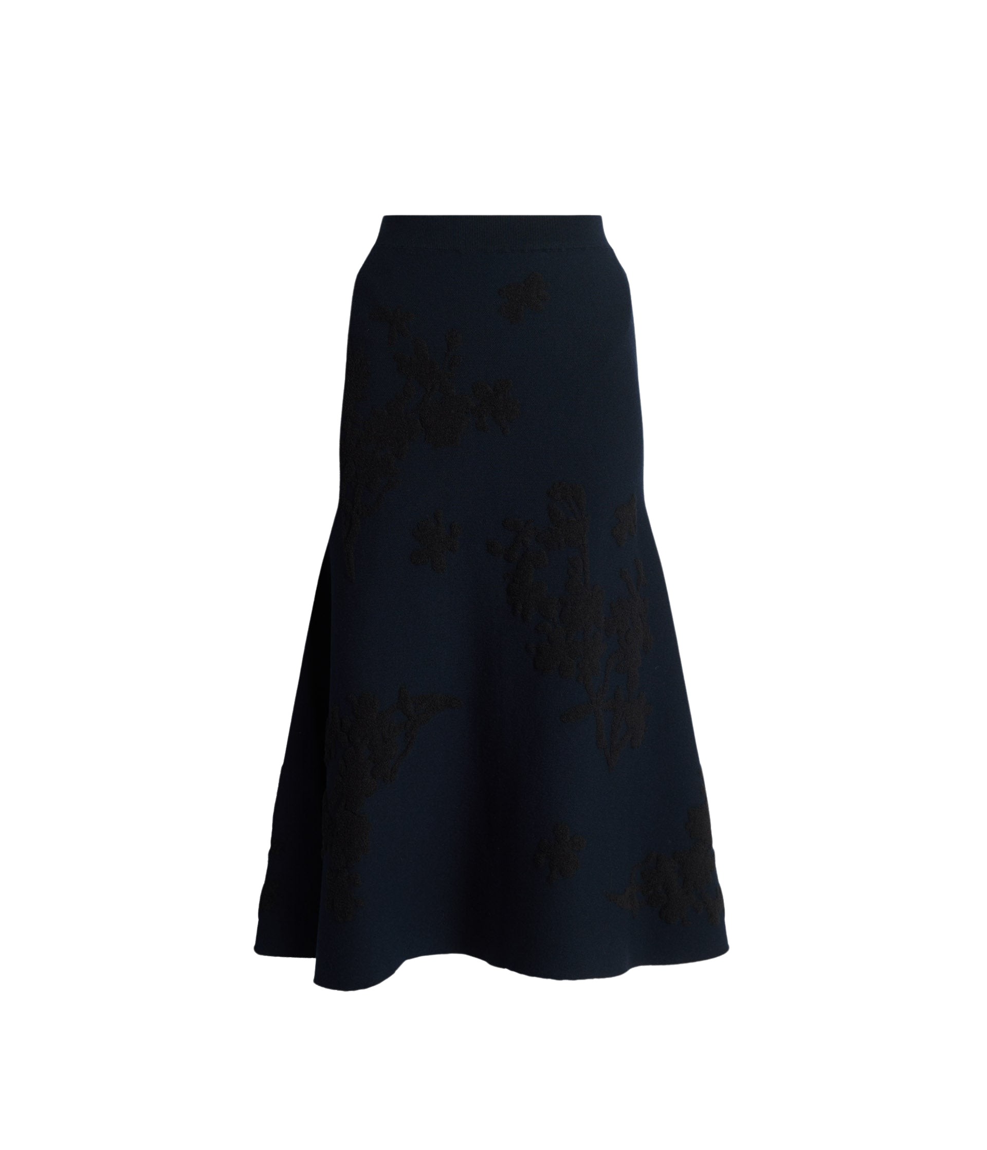 Erdem Jacquard Midi Knit Skirt - Skirts - British Romantic Luxury at Coveti