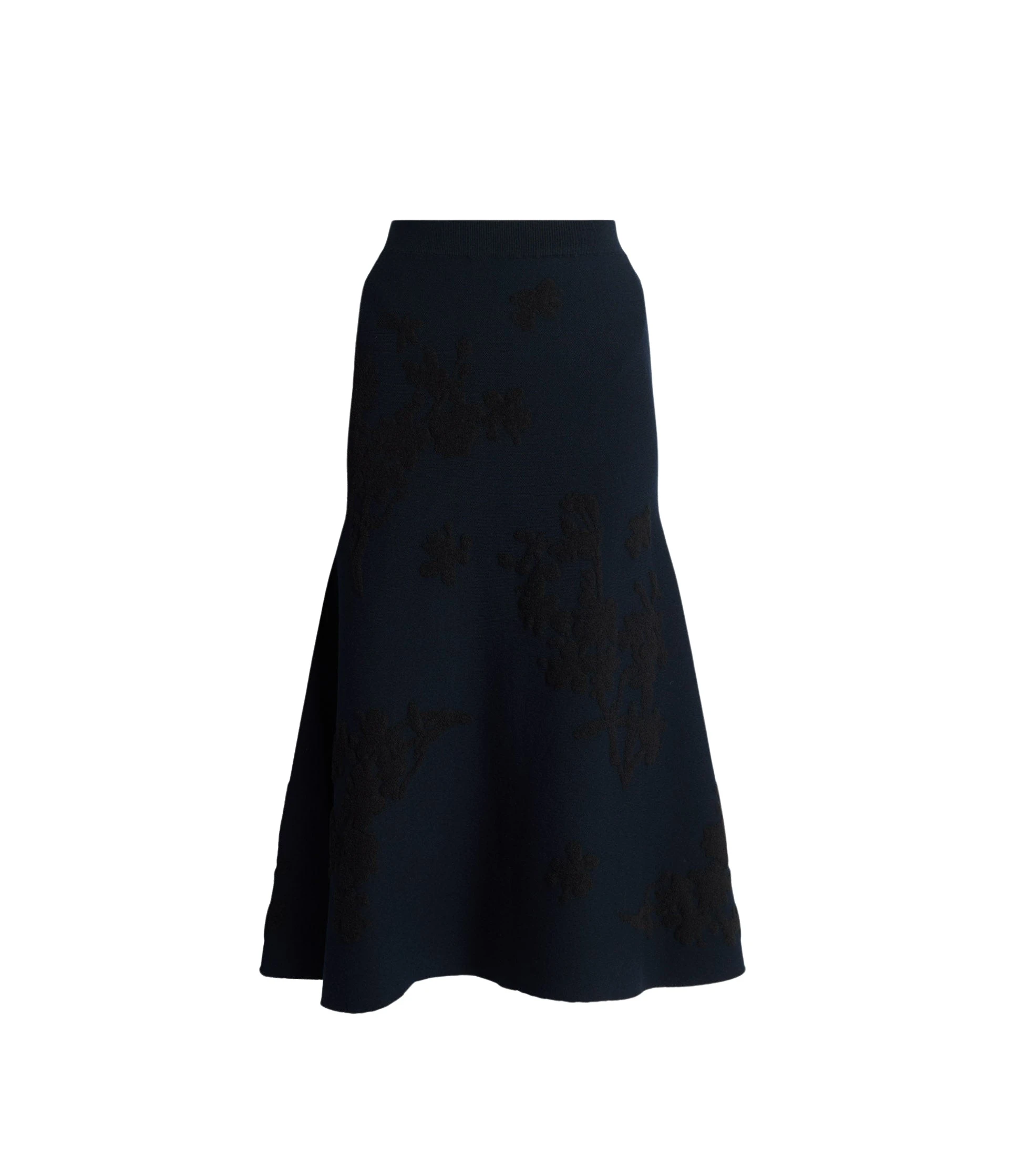 Erdem-Jacquard-Midi-Knit-Skirt-coveti-262612_nobg Erdem Jacquard Midi Knit Skirt - Skirts - British Romantic Luxury at Coveti