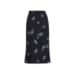 Erdem Jacquard Pencil Midi Skirt - Skirts - British Romantic Luxury at Coveti