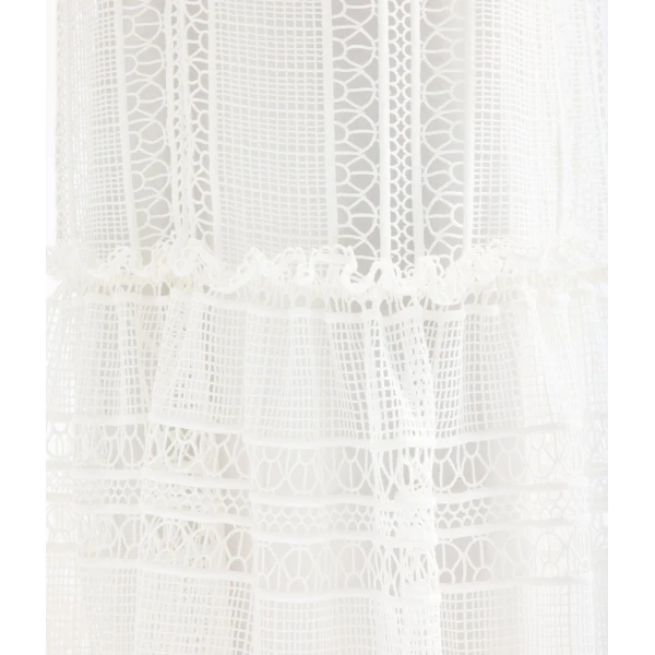 Erdem Lace Short Sleeve Gown - Dresses - British Romantic Luxury at Coveti