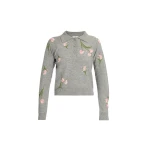 Erdem Merino Wool Floral Knit Jumper - Knitwear - British Romantic Luxury at Coveti