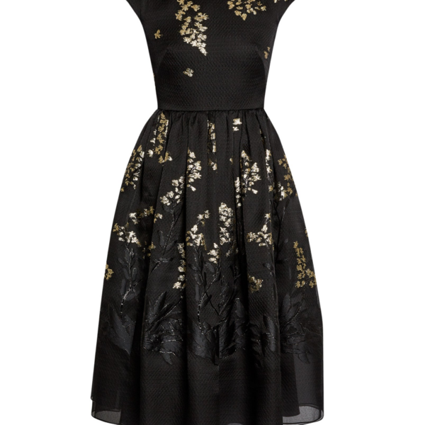 Erdem Organza Fil Coupé Midi Dress - Dresses - British Romantic Luxury at Coveti
