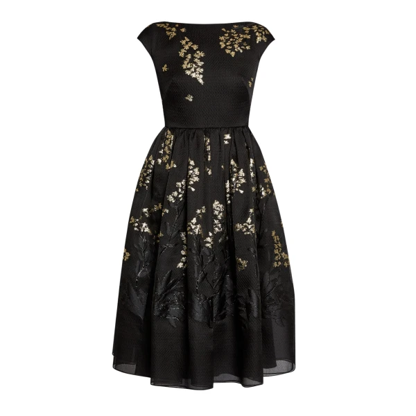 Erdem Organza Fil Coupé Midi Dress - Dresses - British Romantic Luxury at Coveti