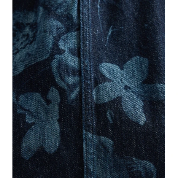 Erdem Printed Denim Sleeveless Midi Dress - Dresses - British Romantic Luxury at Coveti
