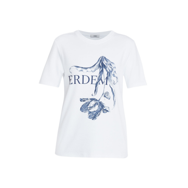 Erdem Printed T Shirt - Tops - British Romantic Luxury at Coveti