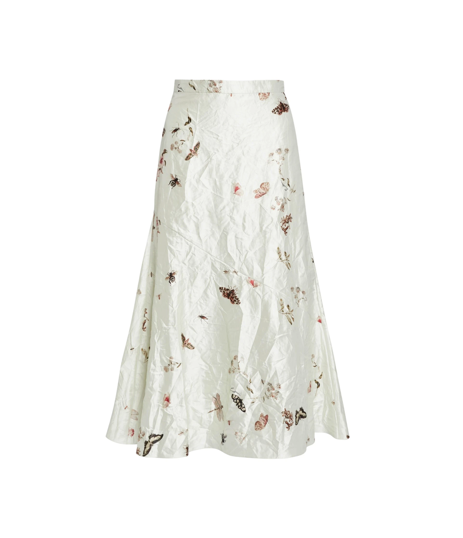 Erdem-Printed-Textured-Satin-A-Line-Midi-Skirt-coveti72073_nobg Erdem Printed Textured Satin A Line Midi Skirt - Skirts - British Romantic Luxury at Coveti
