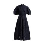 Erdem Short Sleeve Midi Shirt Dress - Dresses - British Romantic Luxury at Coveti