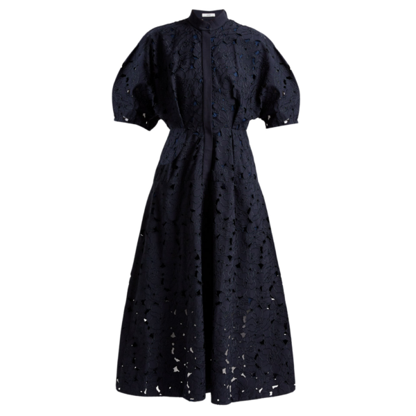 Erdem Short Sleeve Midi Shirt Dress - Dresses - British Romantic Luxury at Coveti