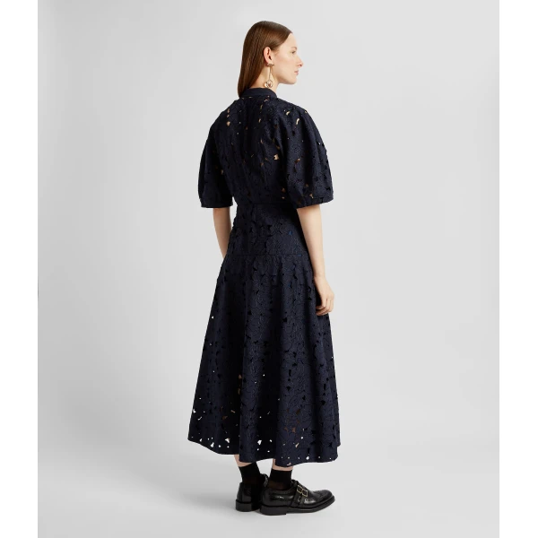 Erdem Short Sleeve Midi Shirt Dress - Dresses - British Romantic Luxury at Coveti