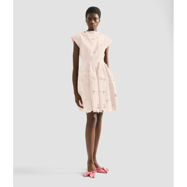 Erdem Short Sleeve Mini Dress - Dresses - British Romantic Luxury at Coveti