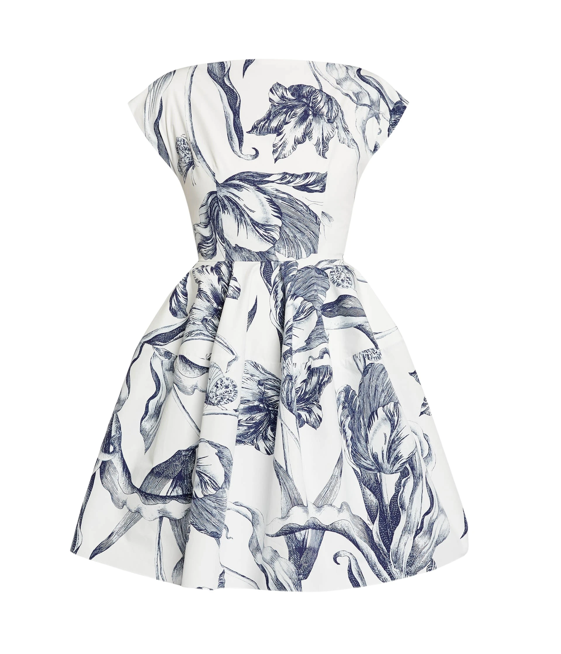 Erdem Short Sleeve Mini Dress - Dresses - British Romantic Luxury at Coveti