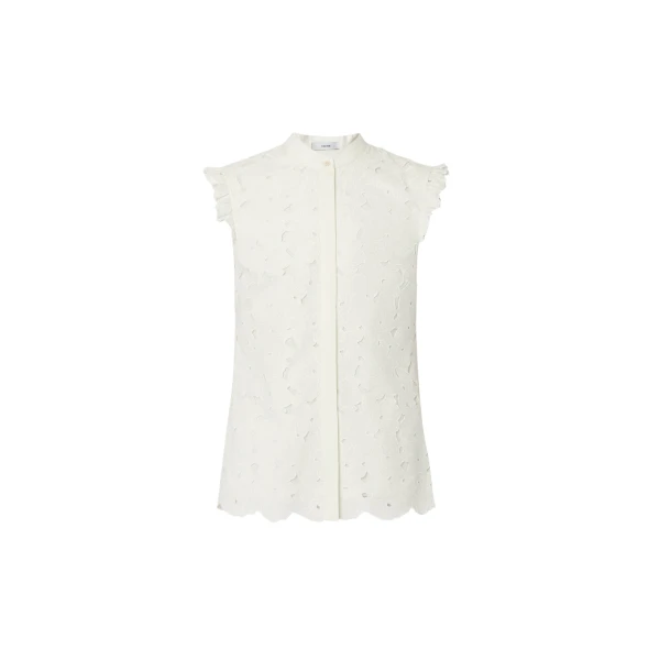 Erdem Sleeveless Top - Tops - British Romantic Luxury at Coveti
