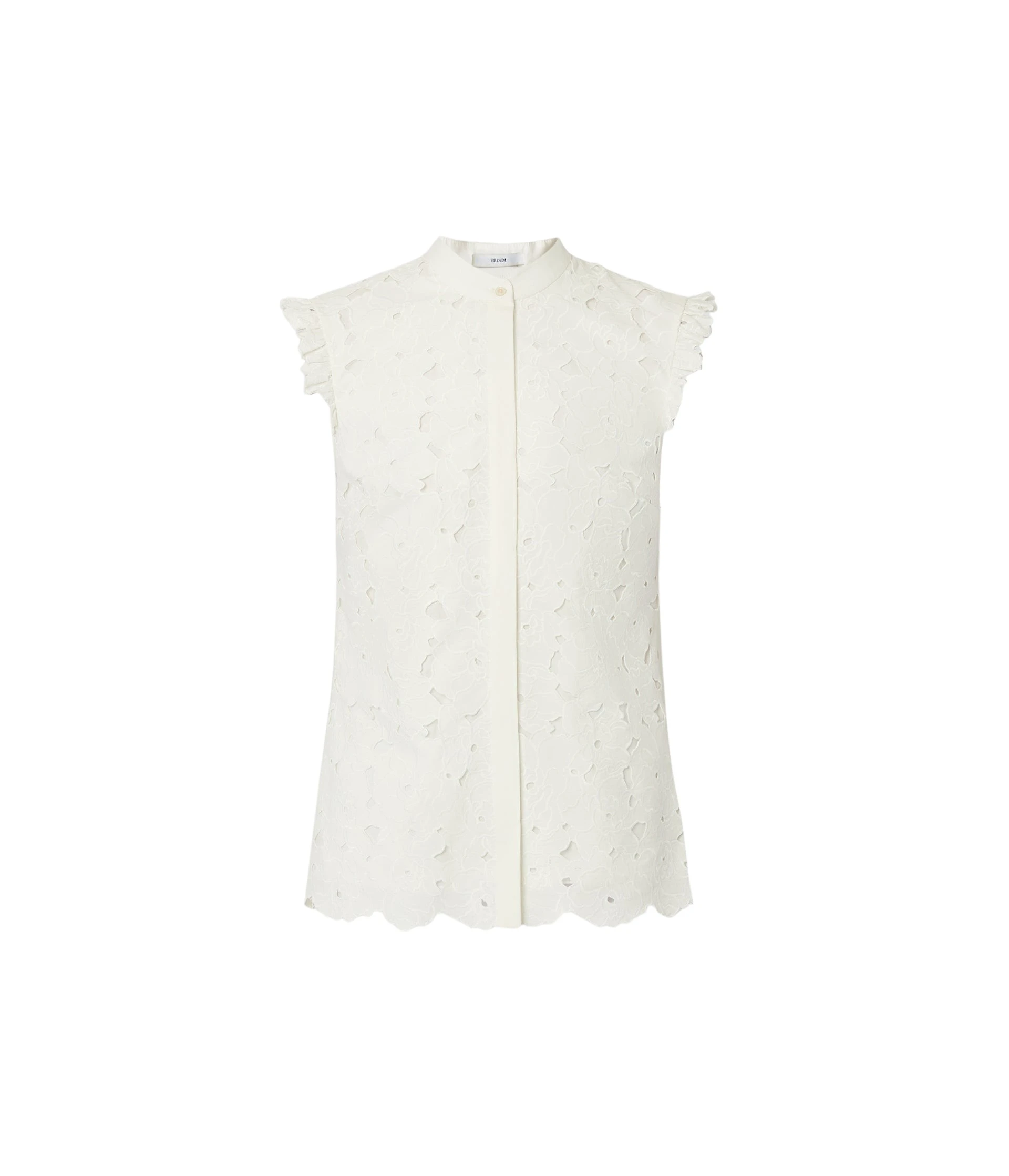 Erdem-Sleeveless-Top-coveti83943_nobg Erdem Sleeveless Top - Tops - British Romantic Luxury at Coveti