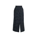 Erdem Stripe Tailoring Midi Pencil Skirt - Skirts - British Romantic Luxury at Coveti