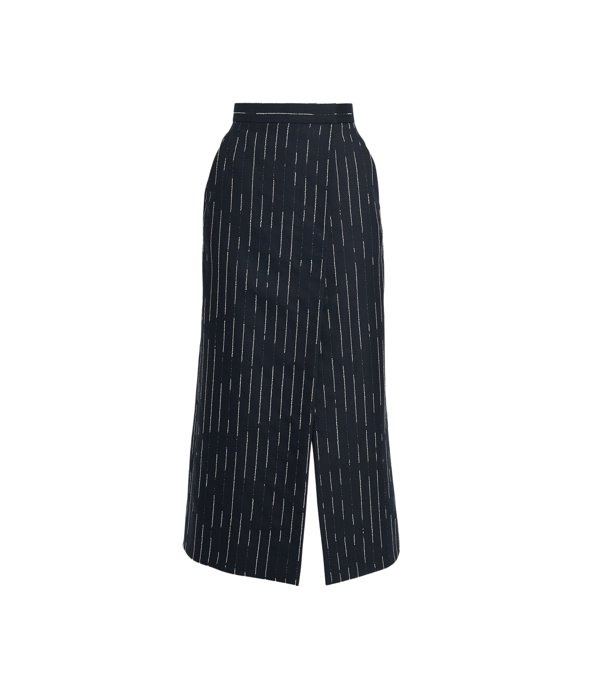 Erdem Stripe Tailoring Midi Pencil Skirt - Skirts - British Romantic Luxury at Coveti
