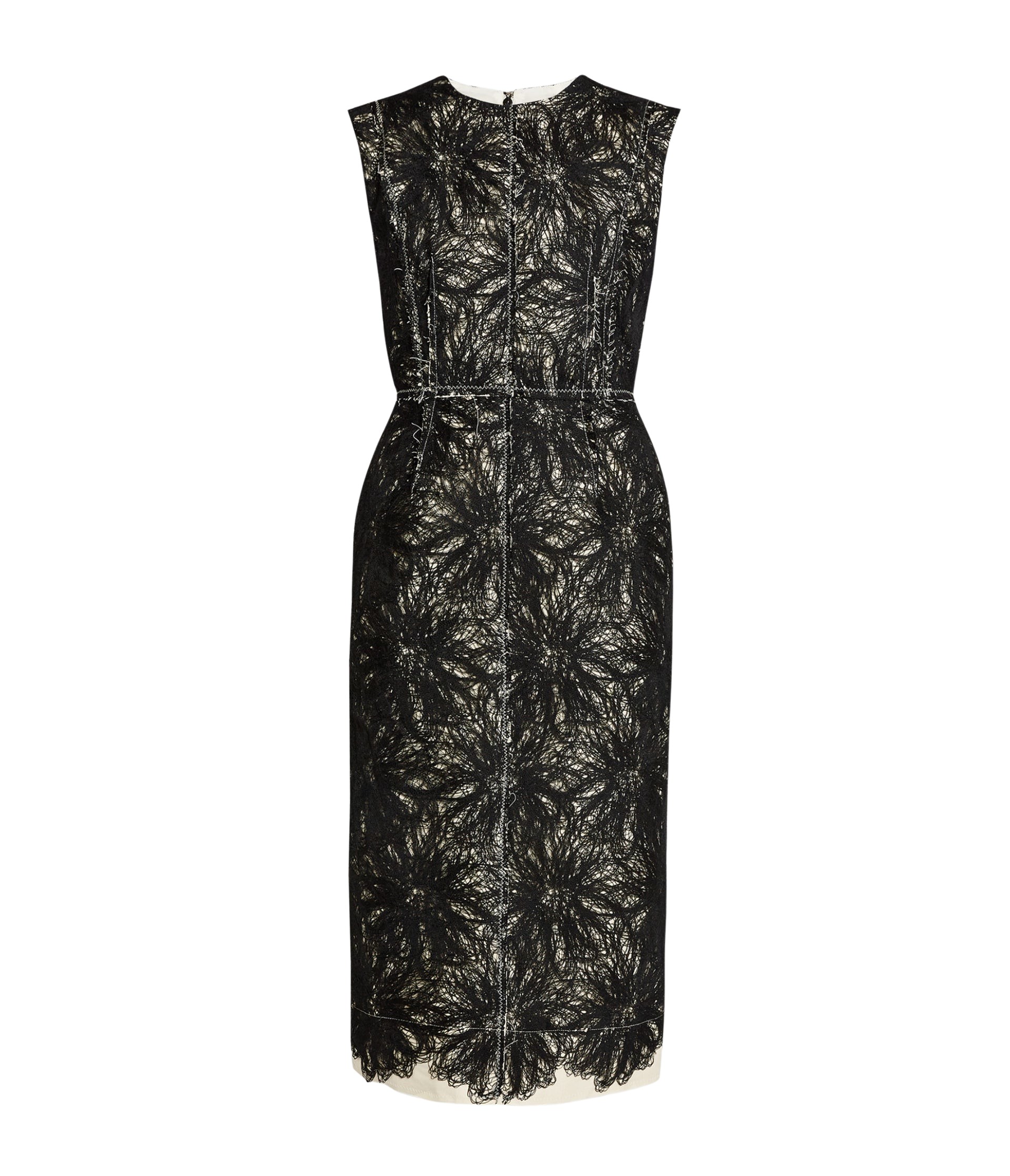 Erdem Thread Lace Sleeveless Midi Dress
