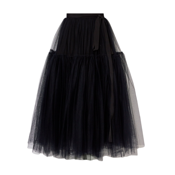 Erdem Tulle Full Midi Skirt - Skirts - British Romantic Luxury at Coveti