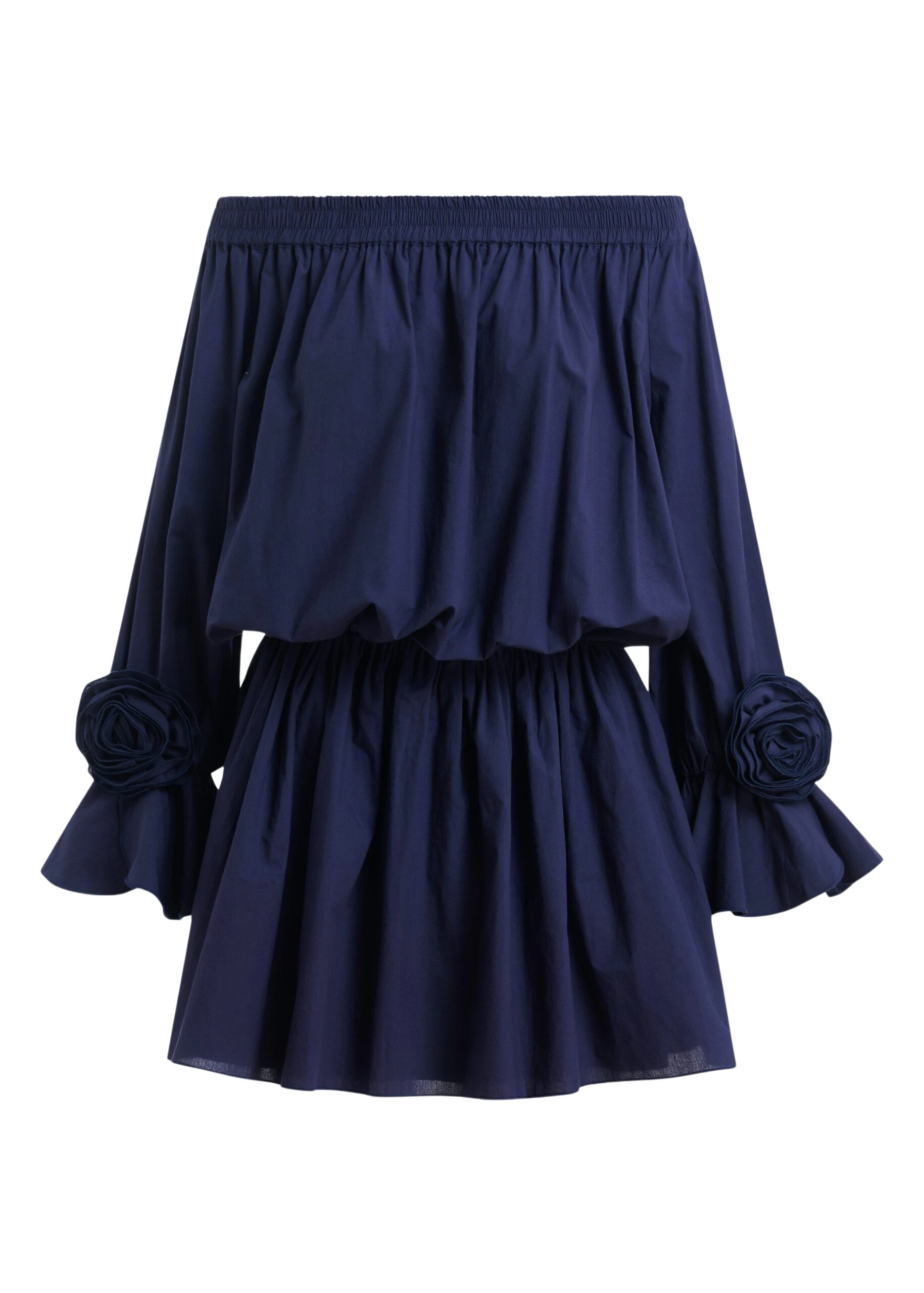 Essentiel-Antwerp-Navy-Strapless-Cotton-Mini-Dress-With-Rosette-Details-scaled59647_nobg Essentiel Antwerp Navy Strapless Cotton Mini Dress With Rosette Details - Essentiel Antwerp Dresses - Colorful Belgian Design - Shop at Coveti