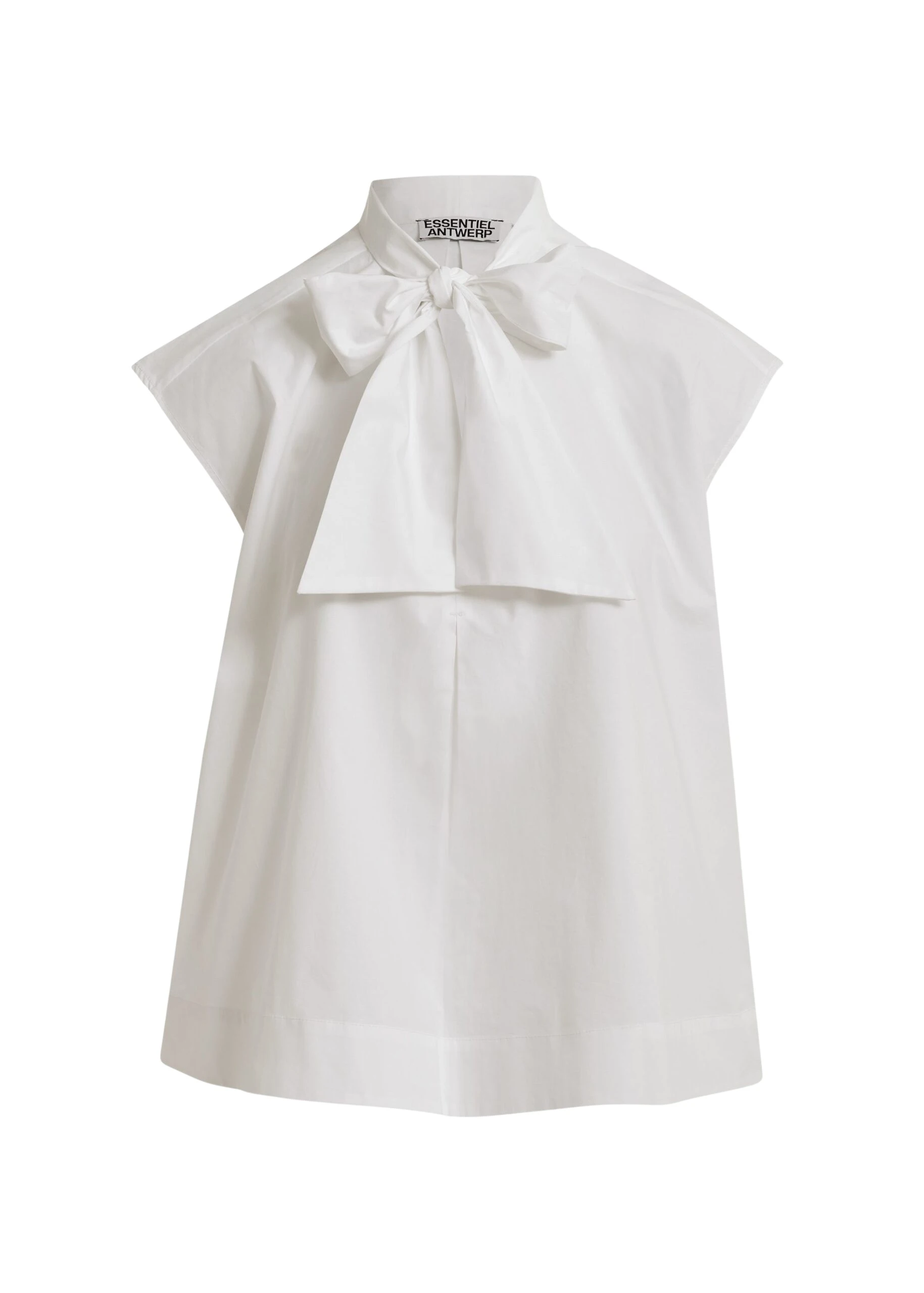 Essentiel-Antwerp-Off-White-Sleeveless-Top-With-Tie-Neckline-scaled16625_nobg Essentiel Antwerp Off-White Sleeveless Top With Tie Neckline - Essentiel Antwerp Tops - Colorful Belgian Design - Shop at Coveti