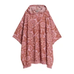 Essentiel Antwerp Pink And Brown Floral Jacquard Cotton-Blend Midi Dress With Hood - Essentiel Antwerp Dresses - Colorful Belgian Design - Shop at Coveti