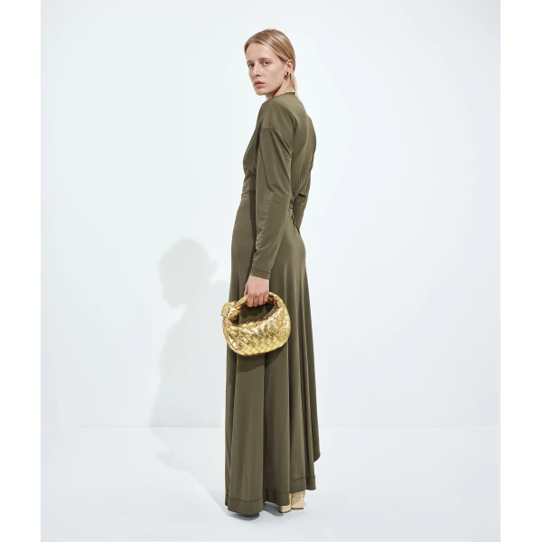 Khaite Women's Mini Jodie in Gold - Gold Mini Bags - The Lotus Tote Bag - Shop at Coveti