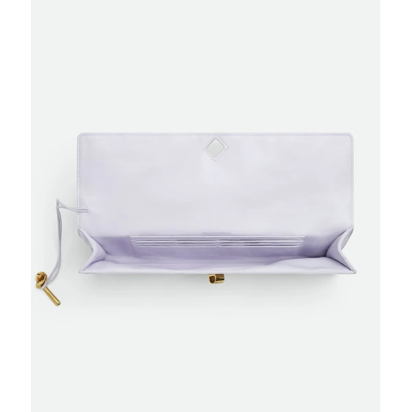 Khaite Women's Andiamo Clutch in Mirth washed - Green Clutch Bags - The Lotus Tote Bag - Shop at Coveti