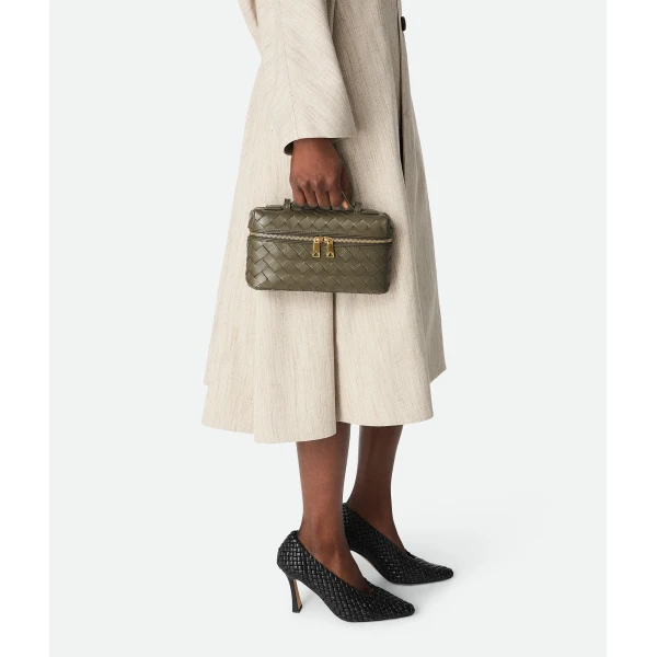 Khaite Women's Bang Bang in Cypress - Green Shoulder & Crossbody Bags - The Lotus Tote Bag - Shop at Coveti