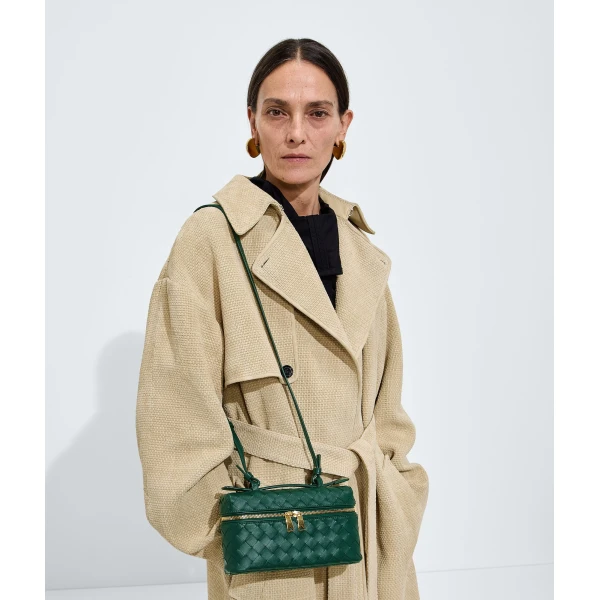 Khaite Women's Bang Bang in Emerald green - Green Shoulder & Crossbody Bags - The Lotus Tote Bag - Shop at Coveti