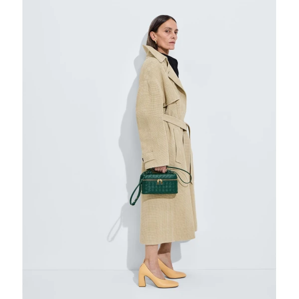 Khaite Women's Bang Bang in Emerald green - Green Shoulder & Crossbody Bags - The Lotus Tote Bag - Shop at Coveti